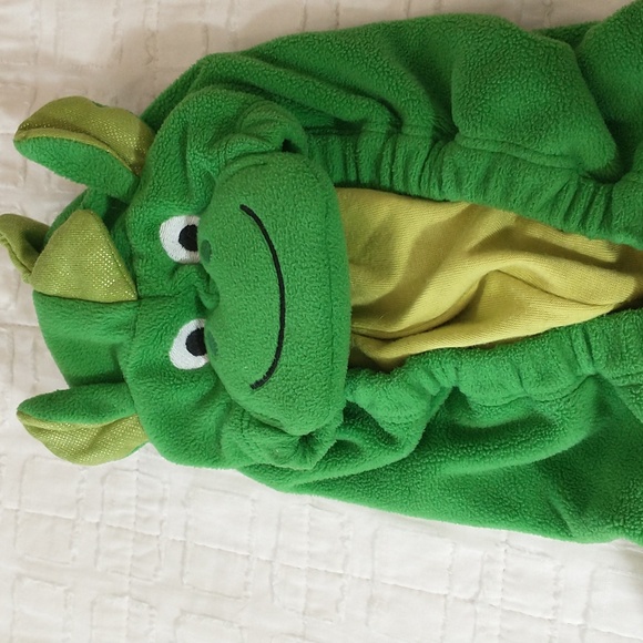 Dragon Halloween Costume, Carter's Size 12 Months, Fleece Hoodie Zip‎ Up - Picture 2 of 6